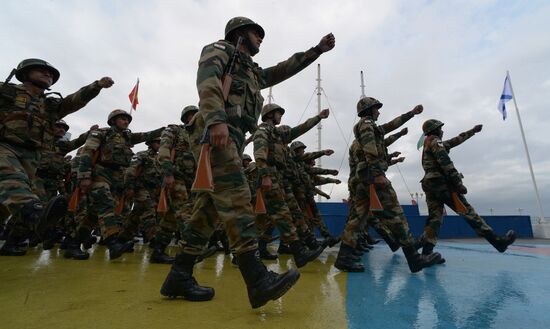 Indra 2017 joint Russian-Indian expanded military exercise