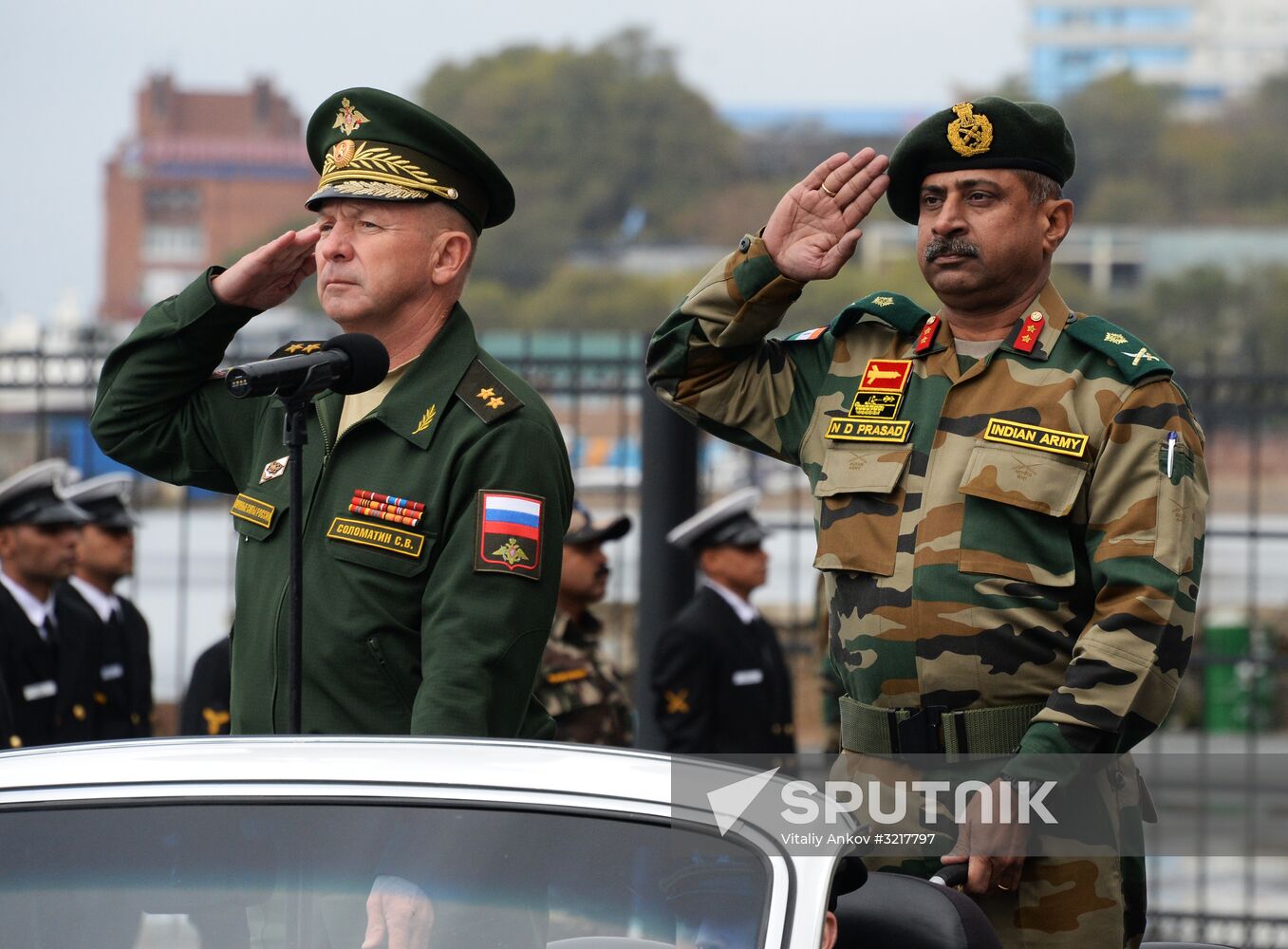 Indra 2017 joint Russian-Indian expanded military exercise