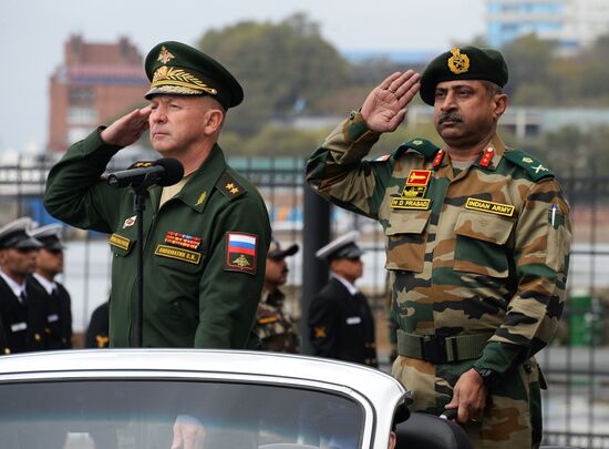 Indra 2017 joint Russian-Indian expanded military exercise