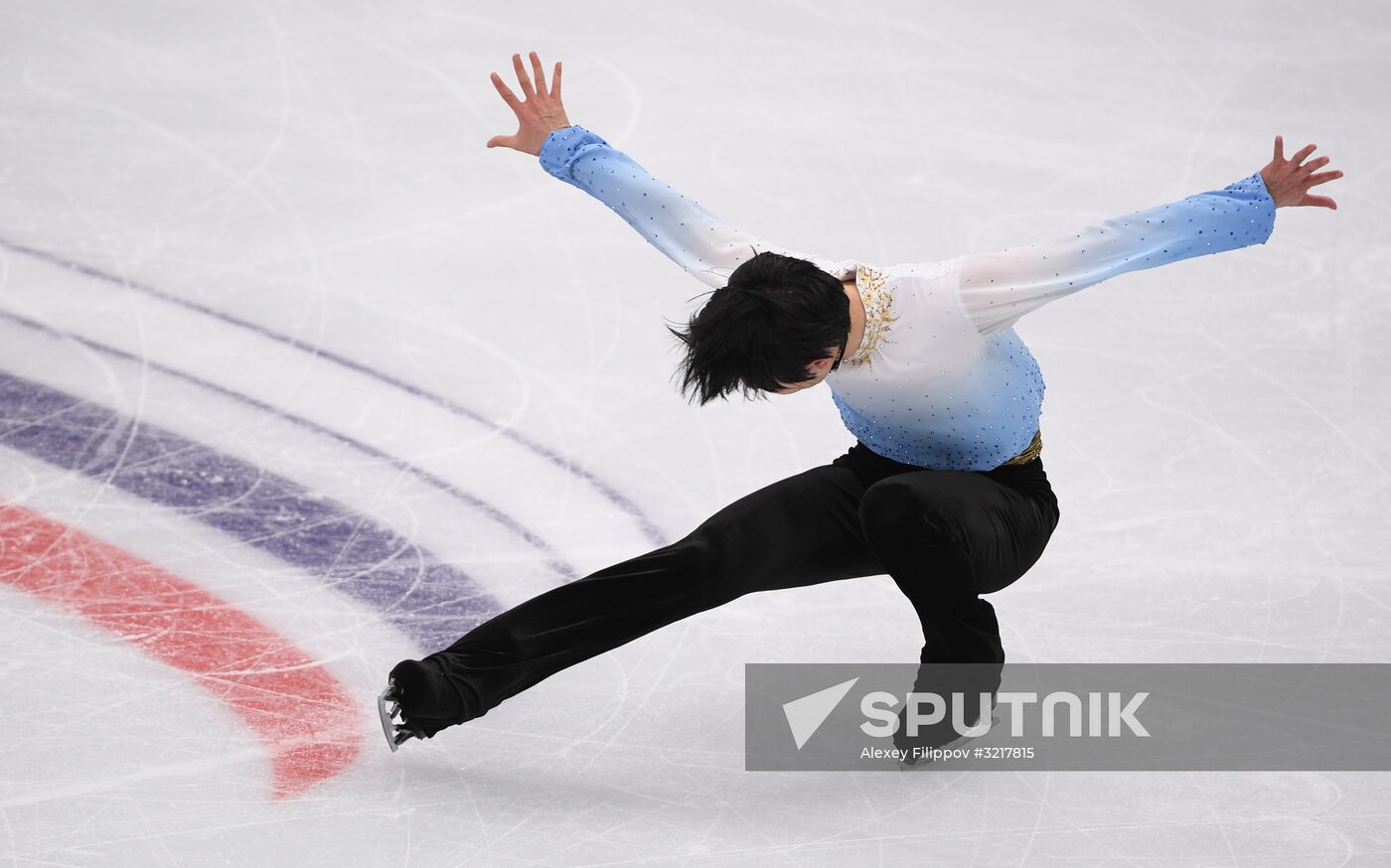 ISU Grand Prix of Figure Skating. Stage One. Men's short program