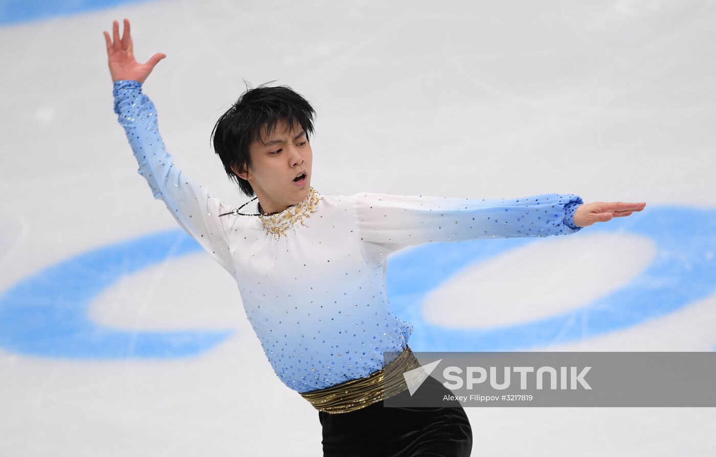 ISU Grand Prix of Figure Skating. Stage One. Men's short program