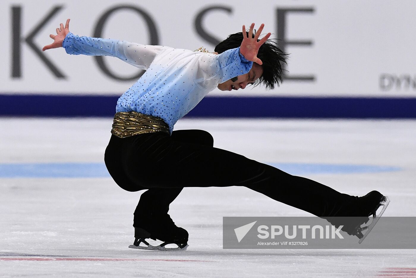 ISU Grand Prix of Figure Skating. Stage One. Men's short program