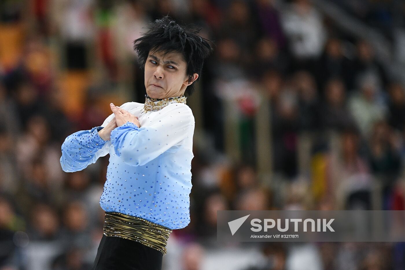 ISU Grand Prix of Figure Skating. Stage One. Men's short program