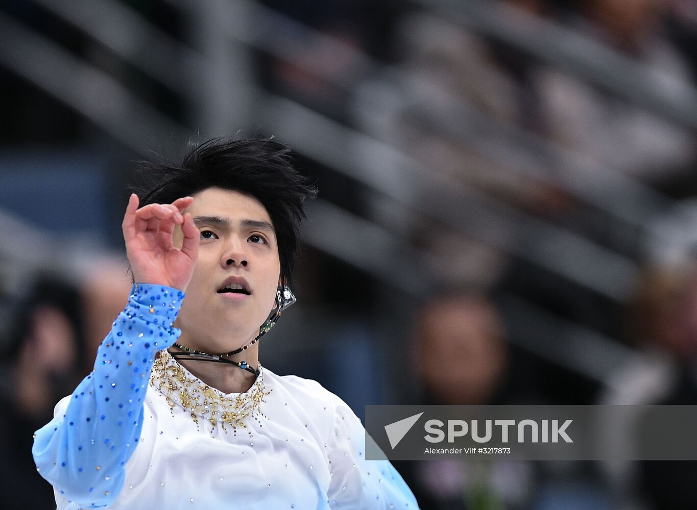 ISU Grand Prix of Figure Skating. Stage One. Men's short program