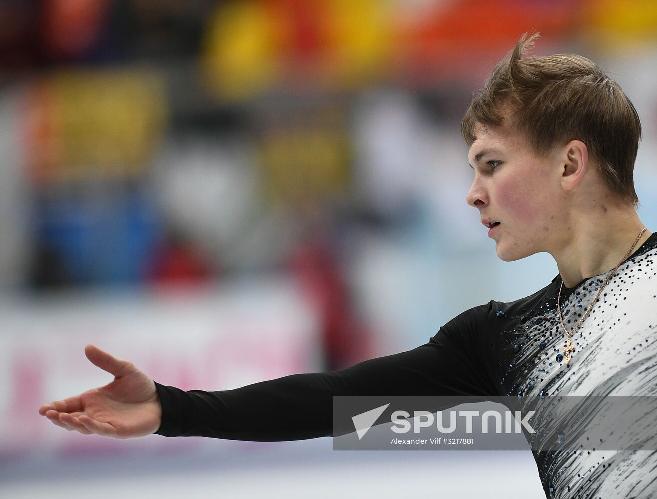 ISU Grand Prix of Figure Skating. Stage One. Men's short program