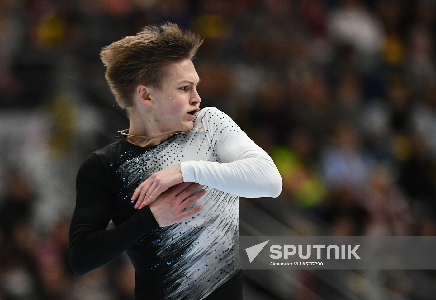 ISU Grand Prix of Figure Skating. Stage One. Men's short program