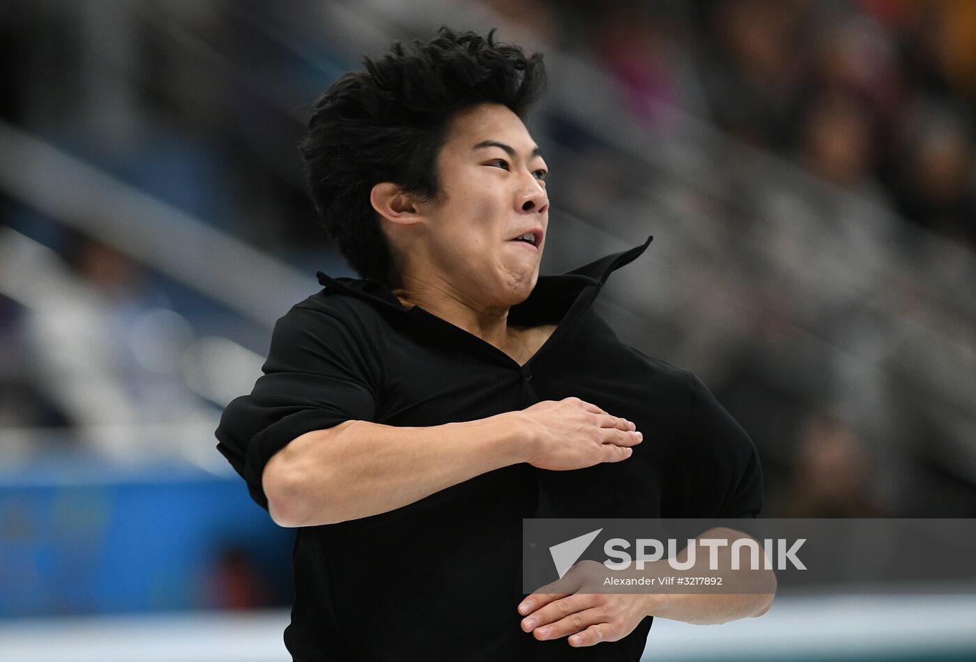 ISU Grand Prix of Figure Skating. Stage One. Men's short program