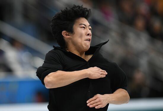 ISU Grand Prix of Figure Skating. Stage One. Men's short program