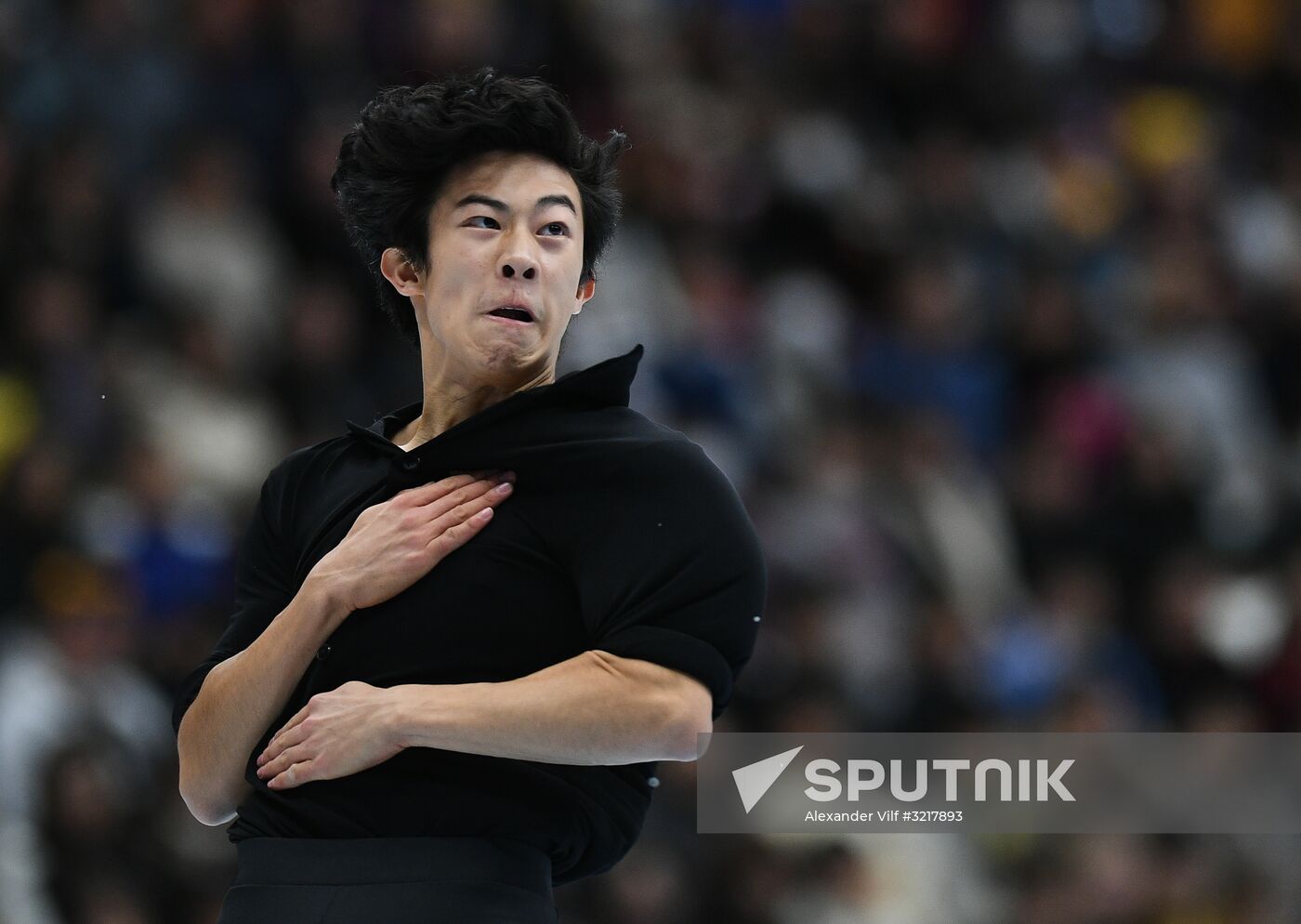 ISU Grand Prix of Figure Skating. Stage One. Men's short program