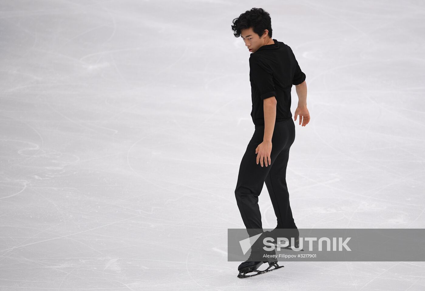 ISU Grand Prix of Figure Skating. Stage One. Men's short program