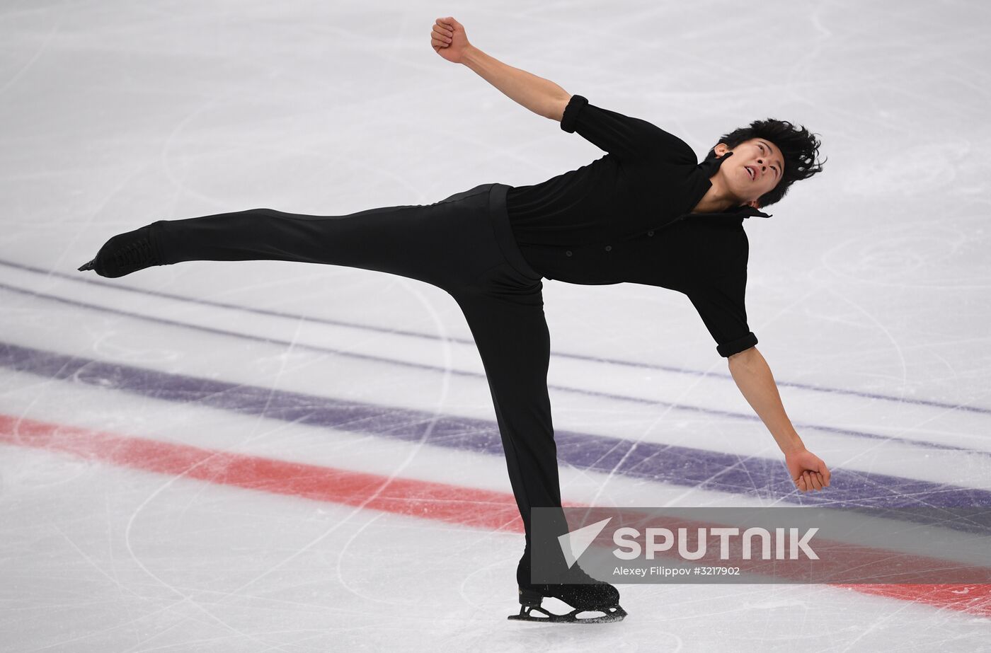 ISU Grand Prix of Figure Skating. Stage One. Men's short program