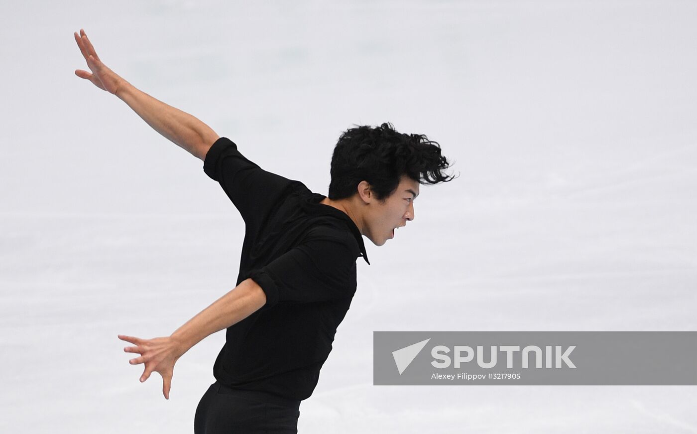 ISU Grand Prix of Figure Skating. Stage One. Men's short program