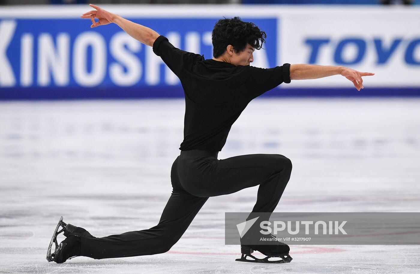 ISU Grand Prix of Figure Skating. Stage One. Men's short program