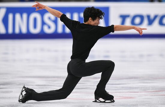 ISU Grand Prix of Figure Skating. Stage One. Men's short program