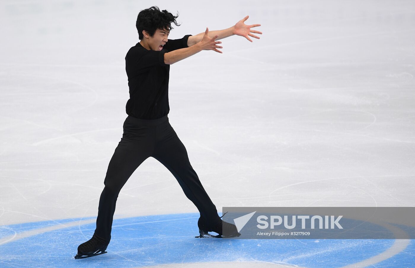 ISU Grand Prix of Figure Skating. Stage One. Men's short program