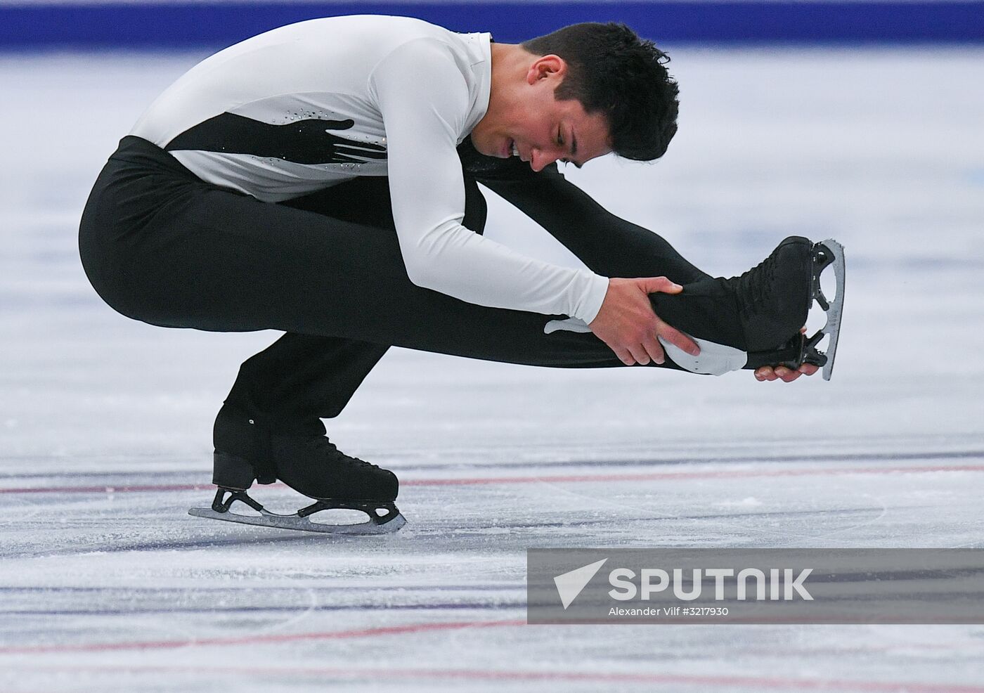 ISU Grand Prix of Figure Skating. Stage One. Men's short program