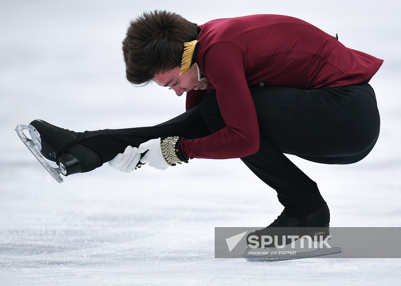 ISU Grand Prix of Figure Skating. Stage One. Men's short program