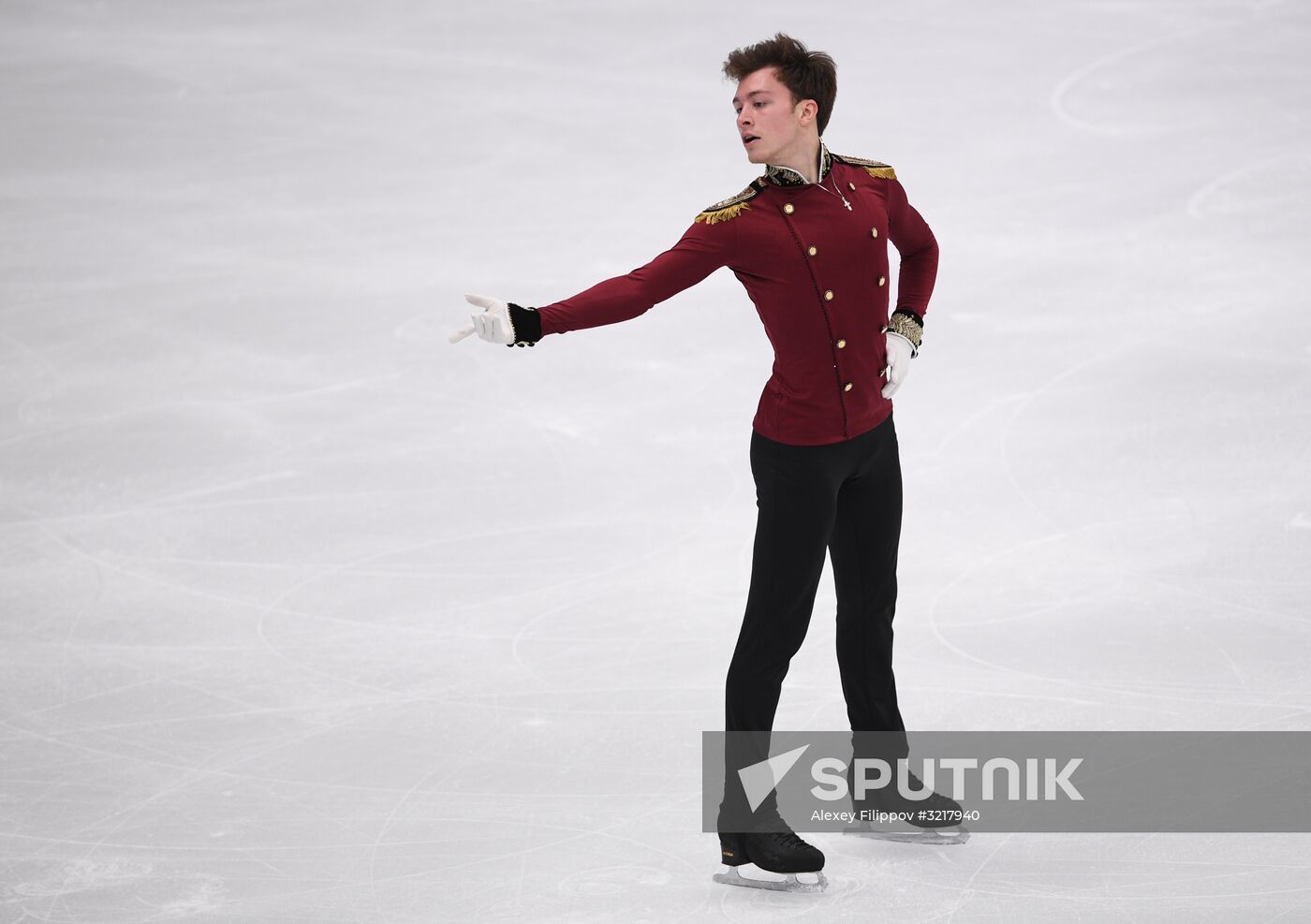 ISU Grand Prix of Figure Skating. Stage One. Men's short program