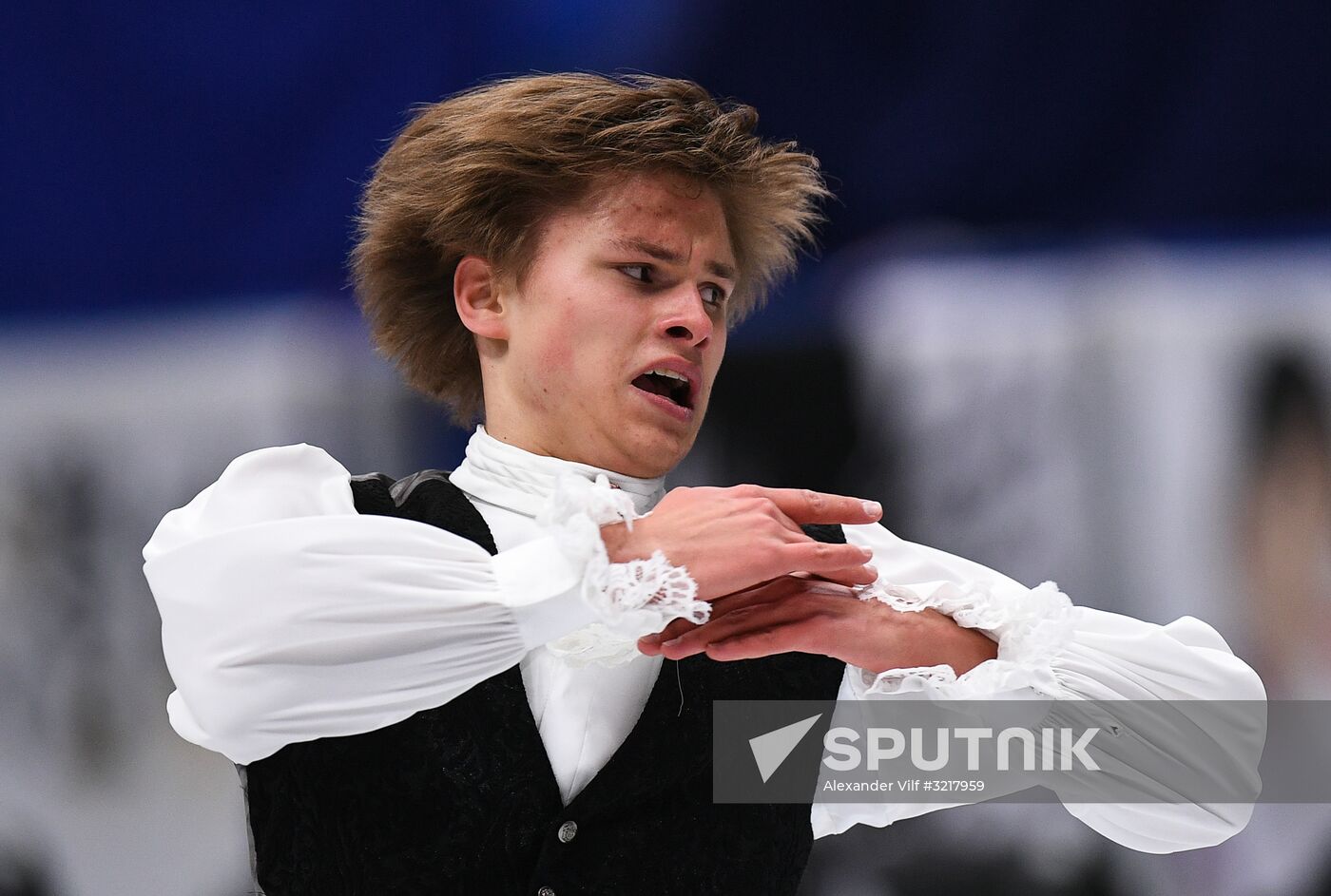 ISU Grand Prix of Figure Skating. Stage One. Men's short program