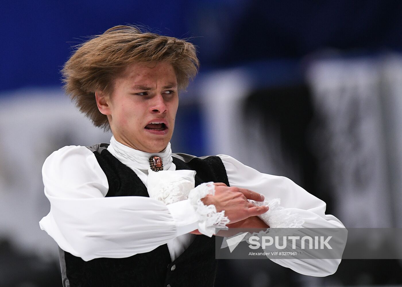 ISU Grand Prix of Figure Skating. Stage One. Men's short program