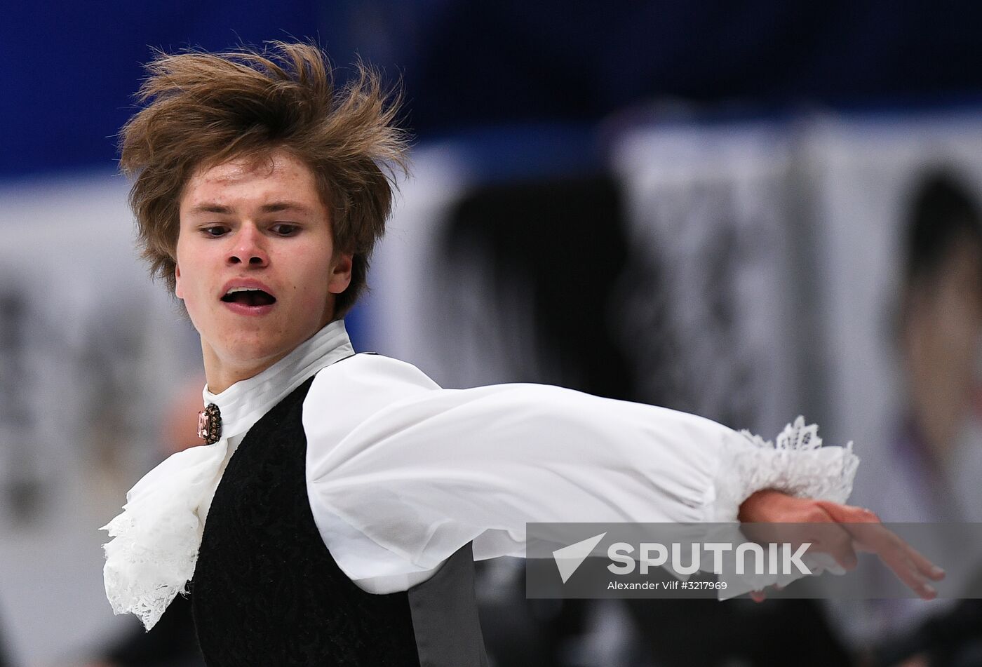 ISU Grand Prix of Figure Skating. Stage One. Men's short program
