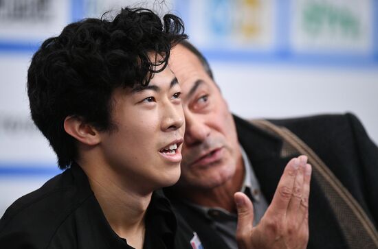 ISU Grand Prix of Figure Skating. Stage One. Men's short program