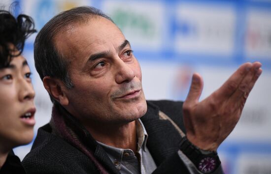 ISU Grand Prix of Figure Skating. Stage One. Men's short program