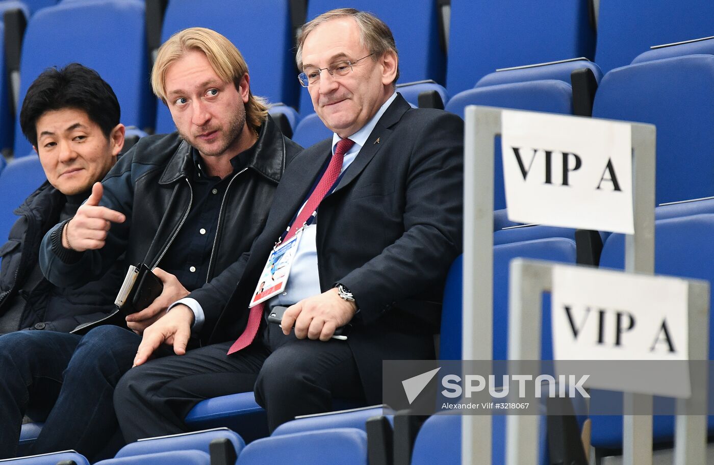 ISU Grand Prix of Figure Skating. Stage One. Men's short program