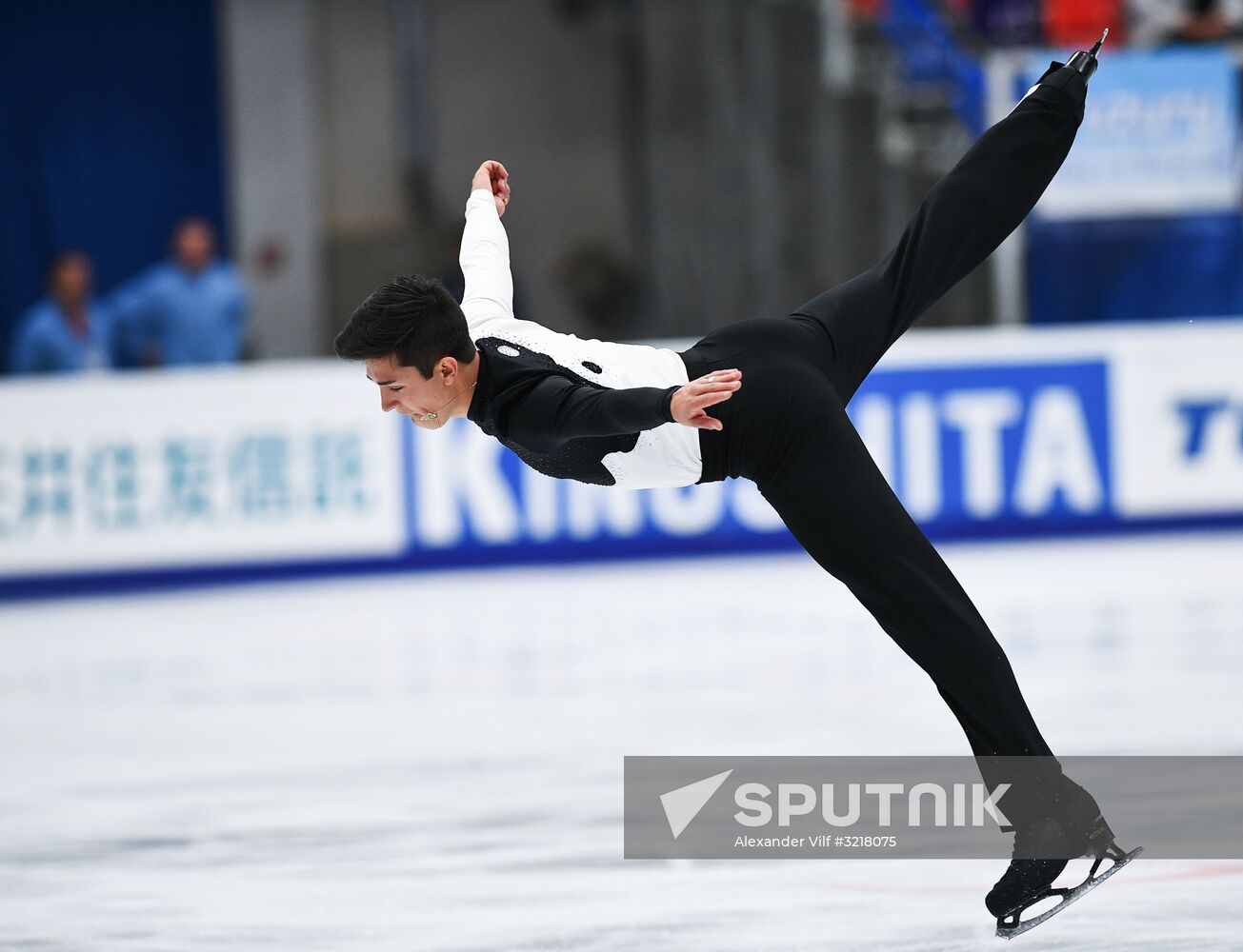 ISU Grand Prix of Figure Skating. Stage One. Men's short program