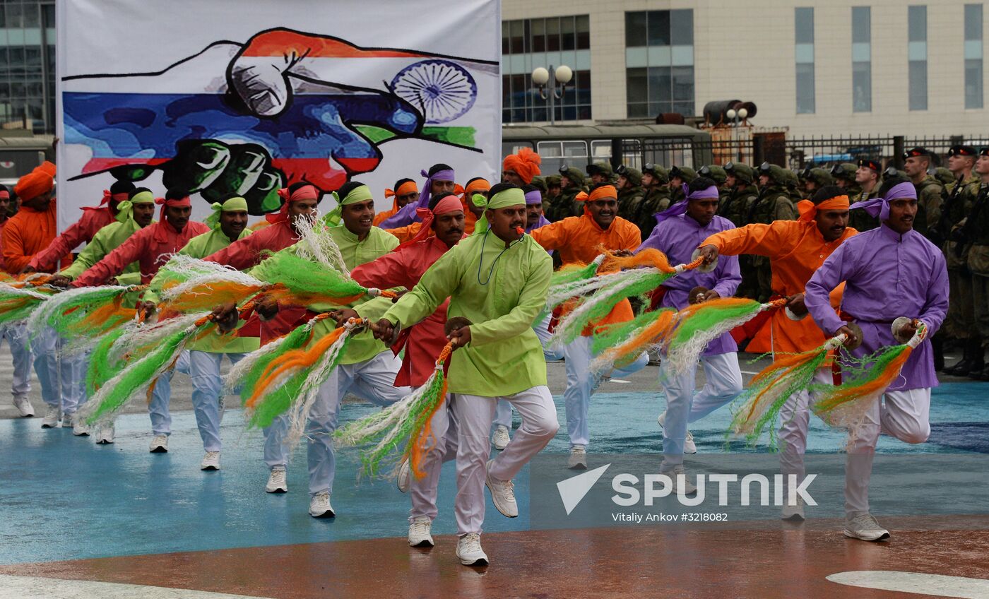 Indra 2017 joint Russian-Indian expanded military exercise