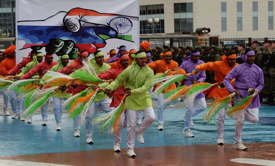 Indra 2017 joint Russian-Indian expanded military exercise