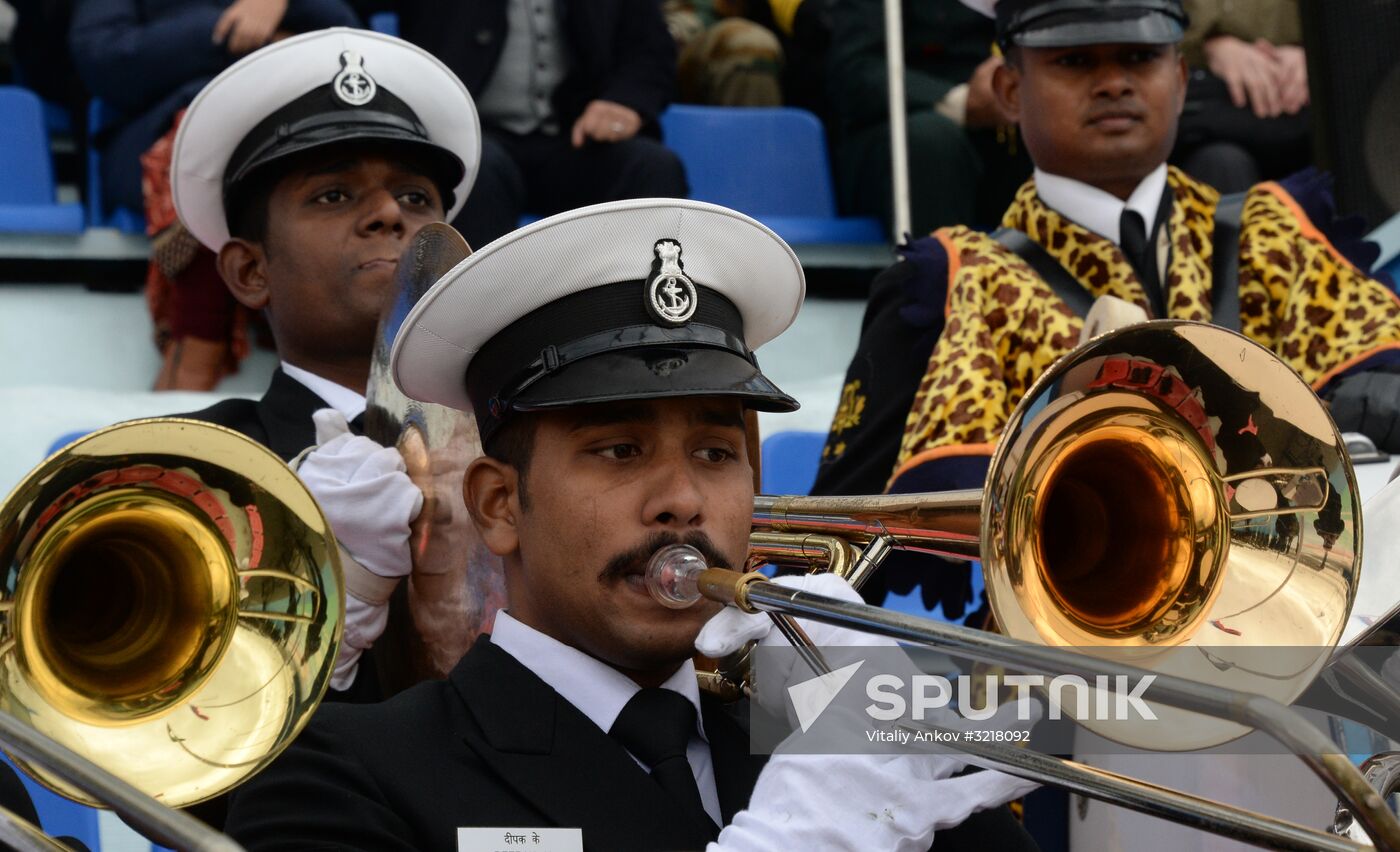Indra 2017 Russia-India joint land, naval and air force exercise