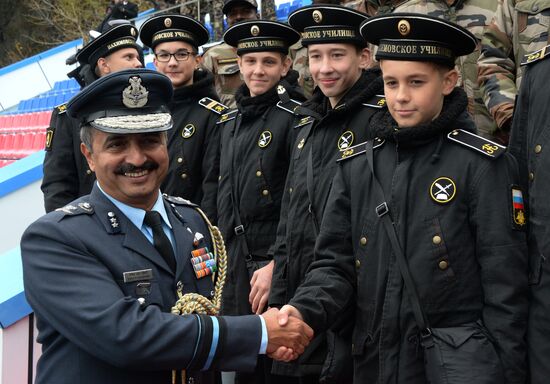 Indra 2017 Russia-India joint land, naval and air force exercise