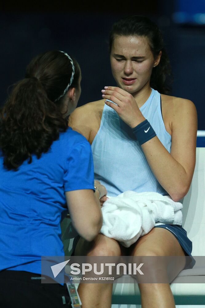 Tennis. 2017 VTB Kremlin Cup. Day seven