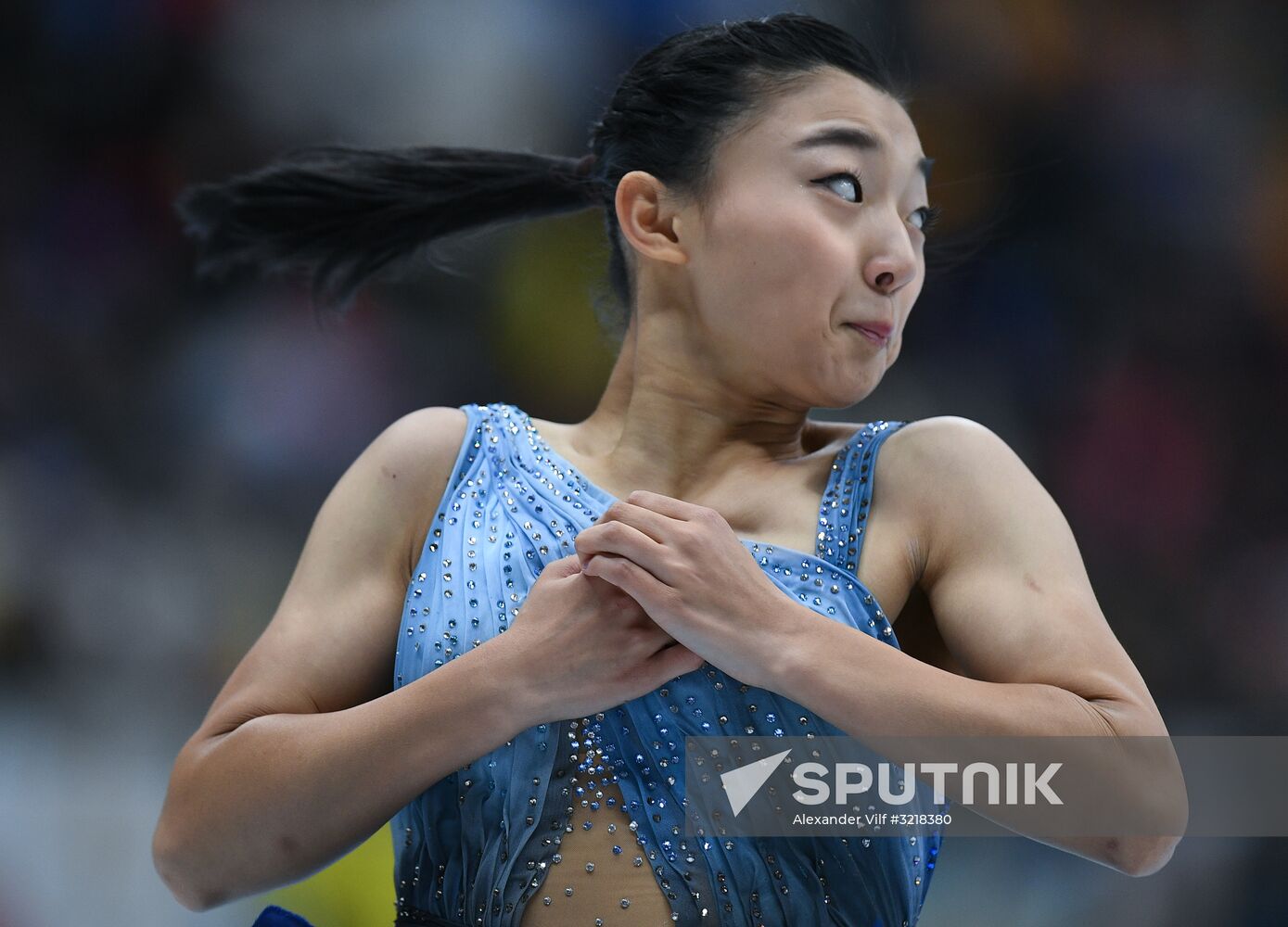 ISU Grand Prix of Figure Skating. Stage One. Women's short program
