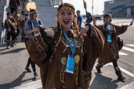 19th World Festival of Youth and Students. Day six