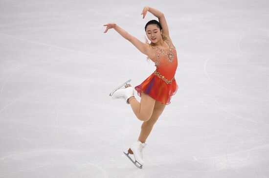 ISU Grand Prix of Figure Skating. Stage One. Women's short program