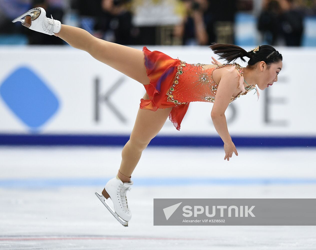 ISU Grand Prix of Figure Skating. Stage One. Women's short program