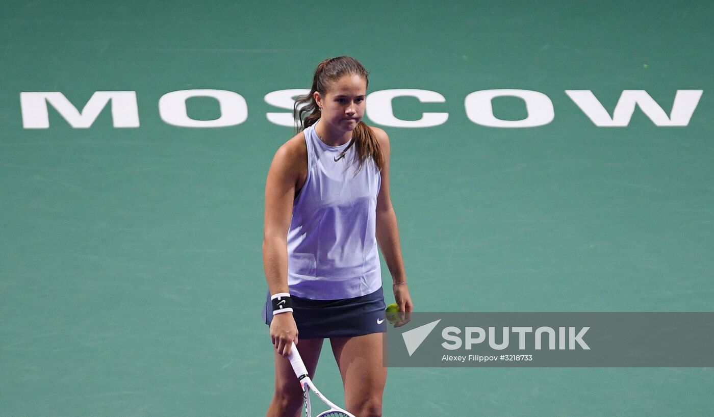 Tennis. 2017 VTB Kremlin Cup. Day Eight