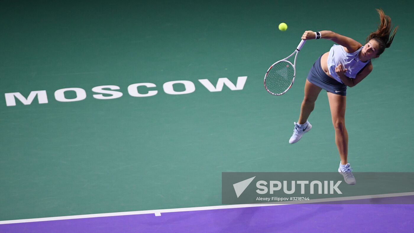 Tennis. 2017 VTB Kremlin Cup. Day Eight