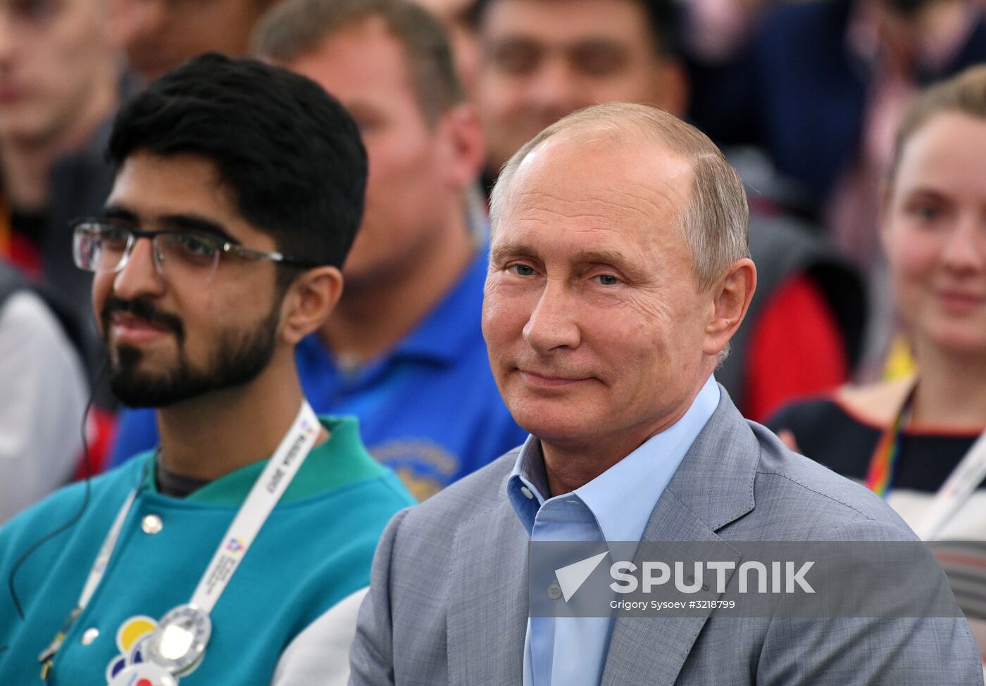 President Putin attends 19th World Festival of Youth and Students