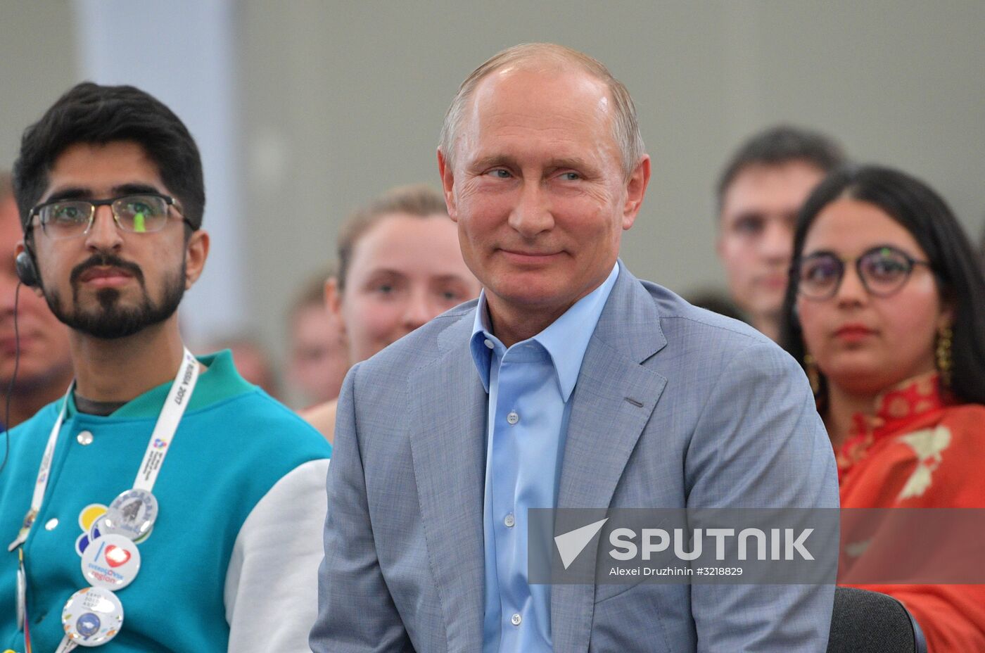 President Putin attends 19th World Festival of Youth and Students