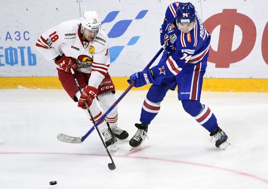 Ice hockey. KHL. SKA vs. Jokerit