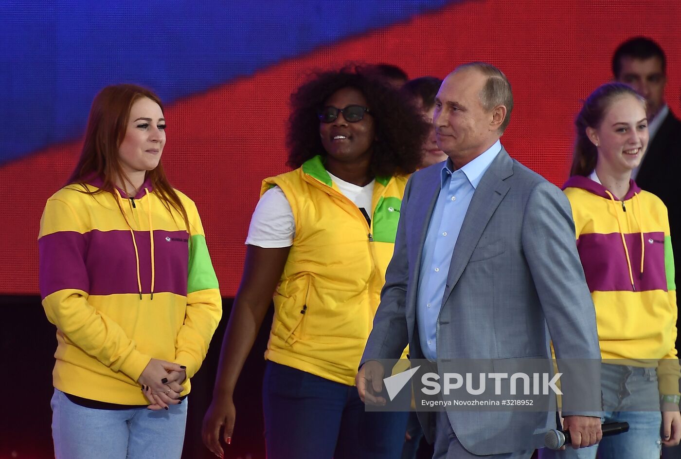 President Putin attends 19th World Festival of Youth and Students