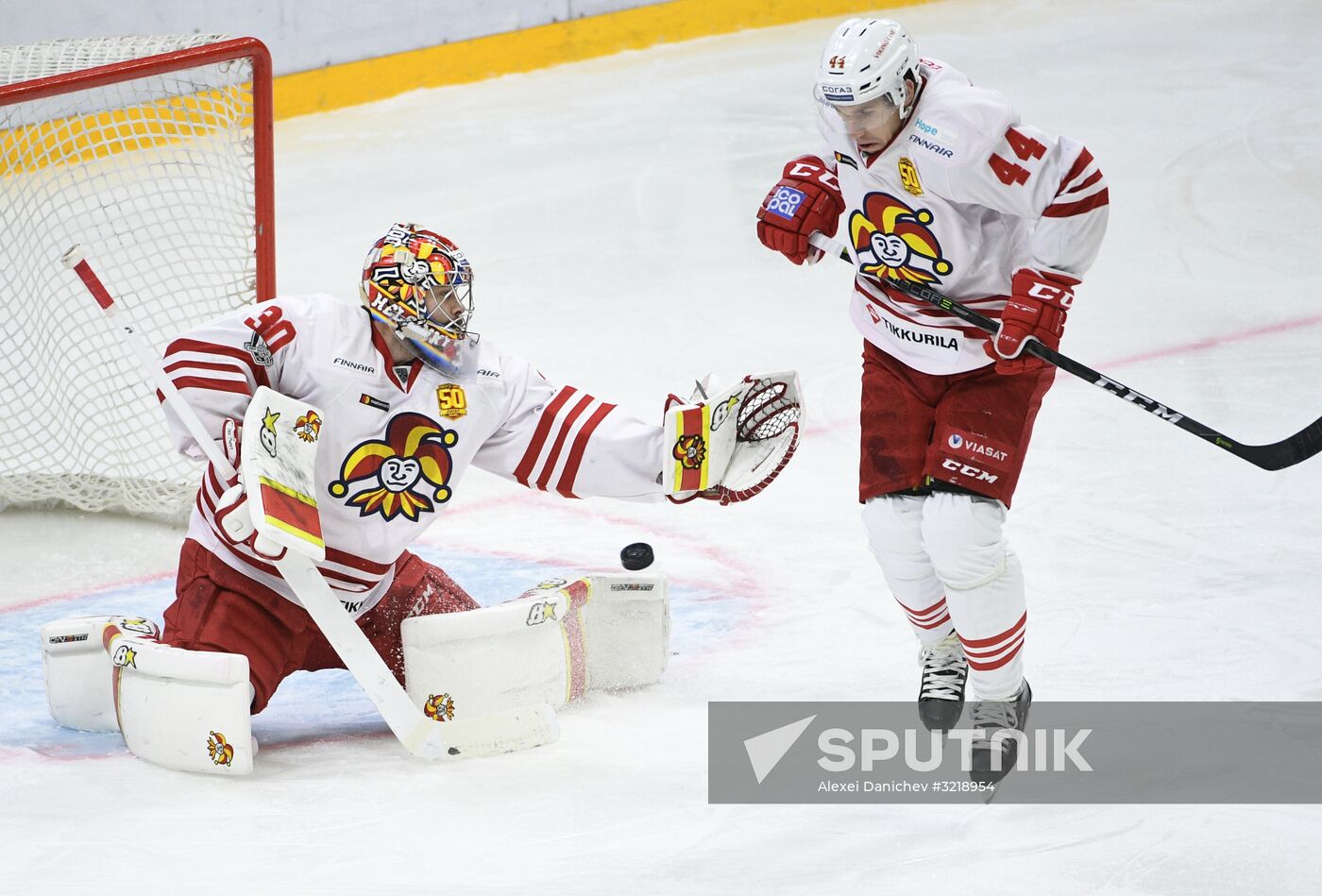 Ice hockey. KHL. SKA vs. Jokerit