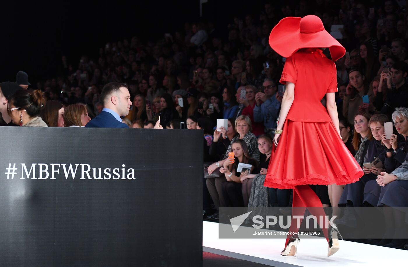 Mercedes-Benz Fashion Week Russia. Day One