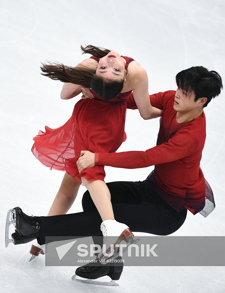 ISU Grand Prix of Figure Skating. Stage One. Ice dancing. Free dance