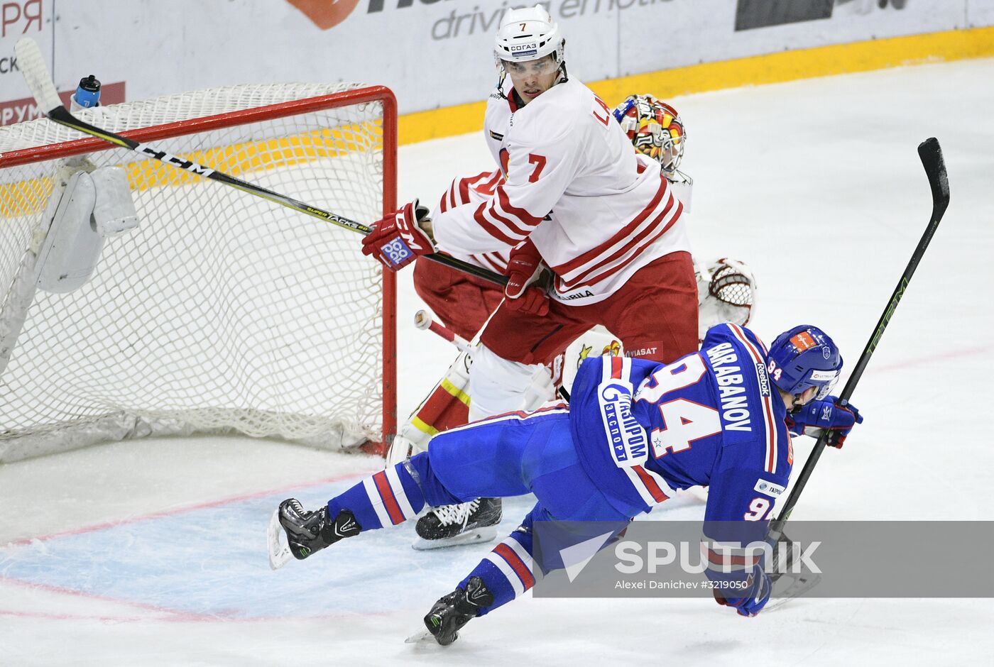 Ice hockey. KHL. SKA vs. Jokerit