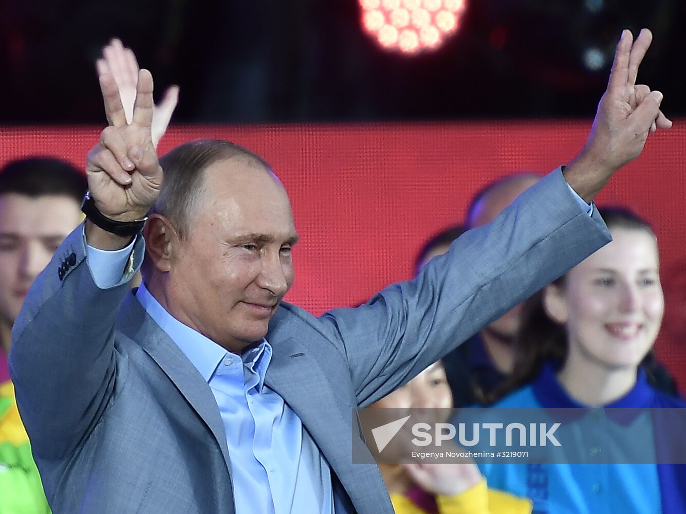 President Putin attends 19th World Festival of Youth and Students