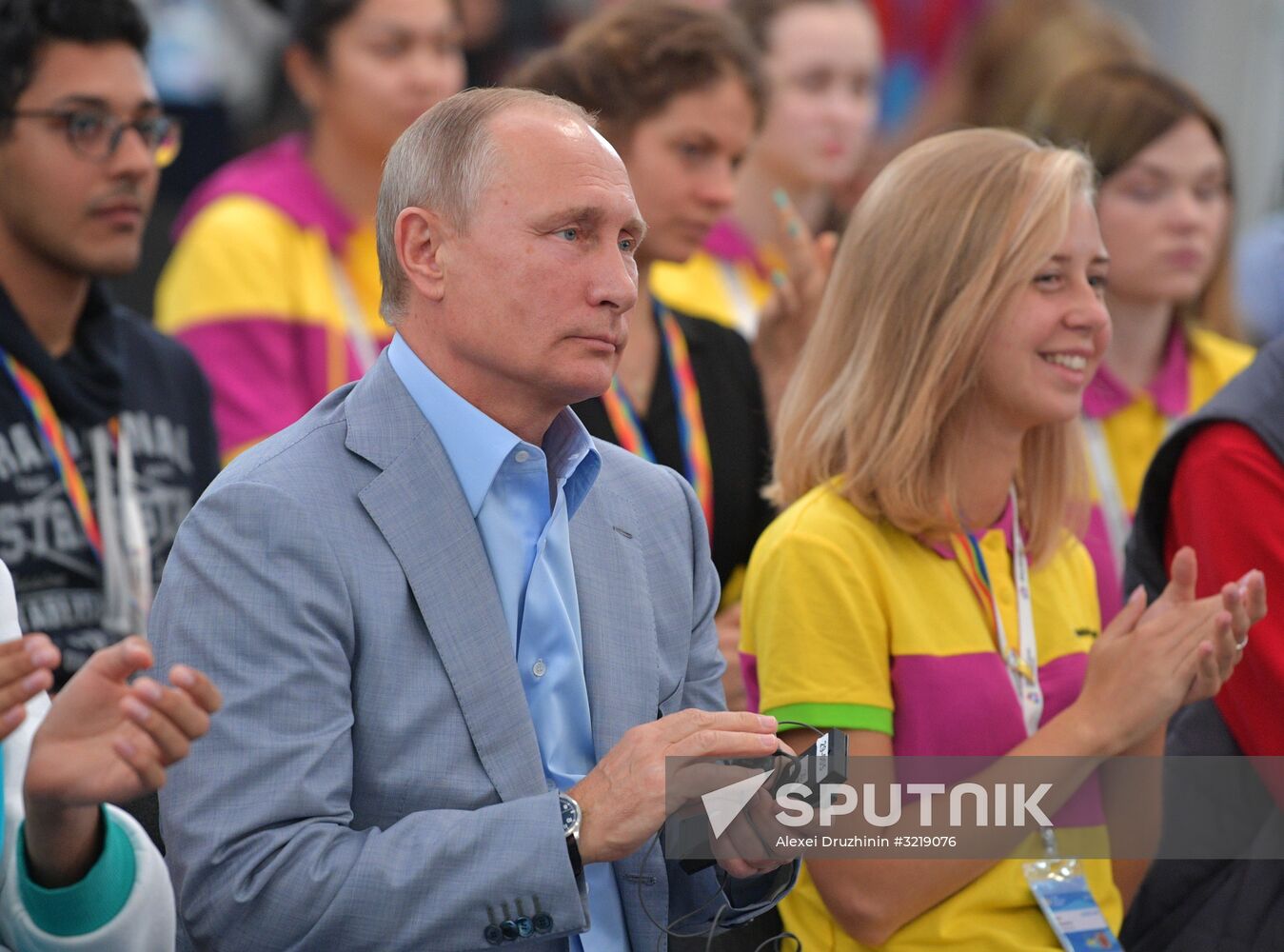President Putin attends 19th World Festival of Youth and Students